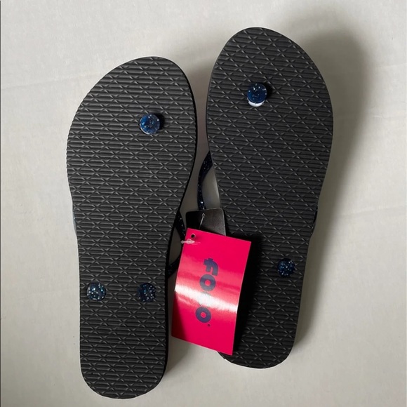 New England Patriots flip flops - Picture 2 of 3